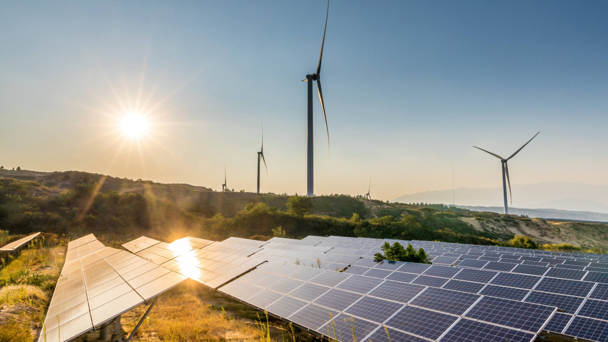 Solar and wind